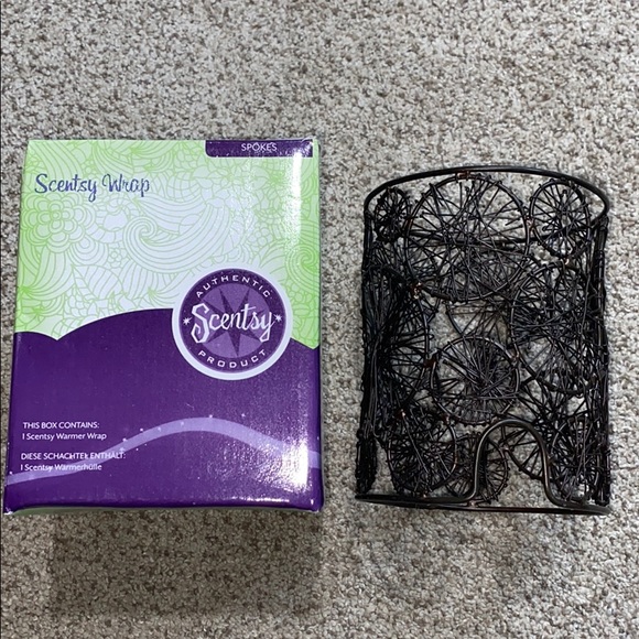 Scentsy Spokes Silhouette Warmer Wrap